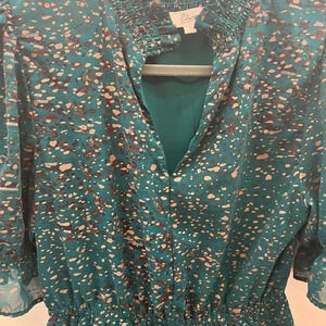 NEW ELAN cinnamon dress‎ in sapphire